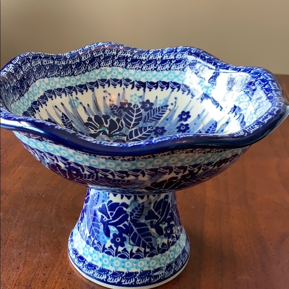 Unikat Other - Boleslawiec Unikat handmade pedestal stoneware❣️